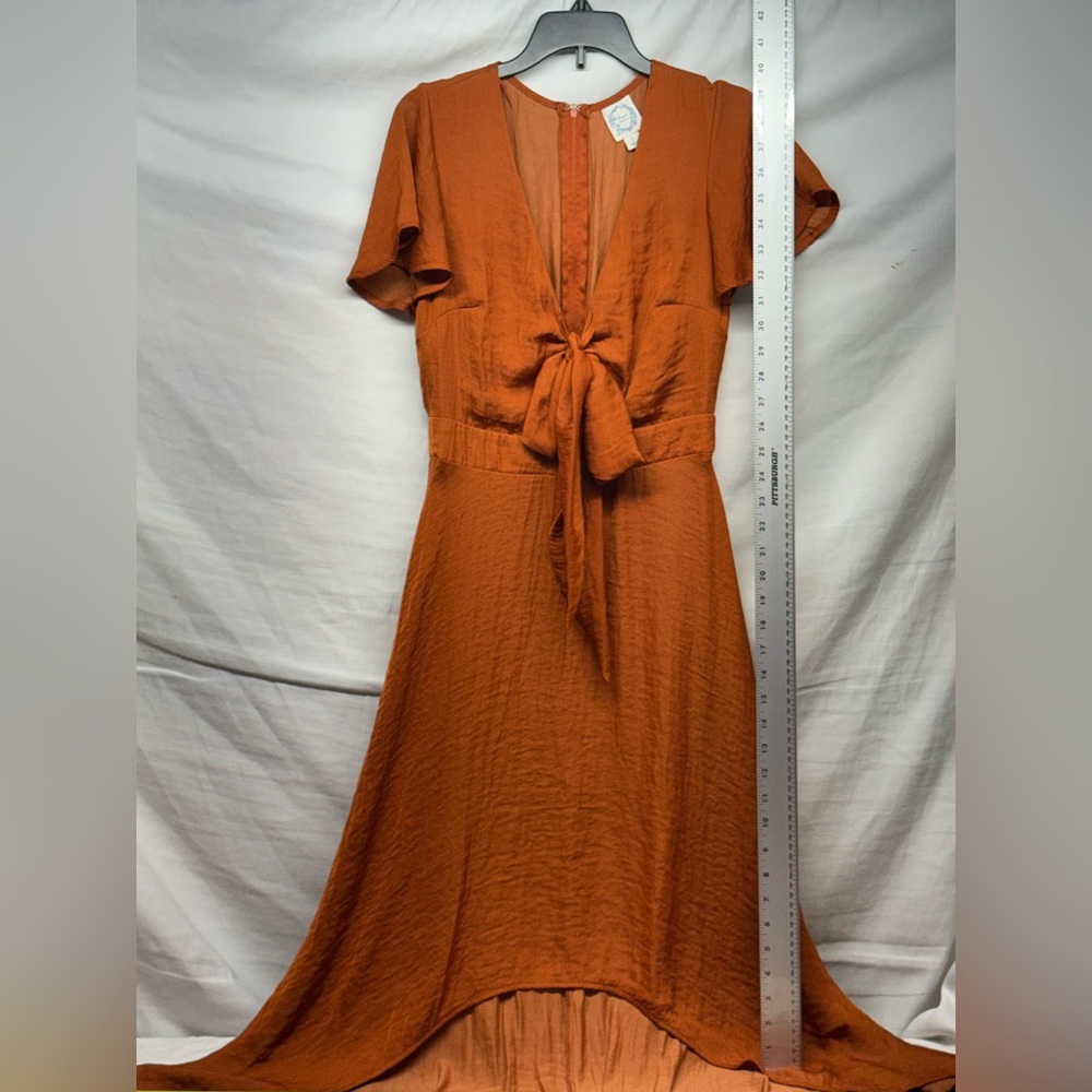 Blue Rain Terracotta Dress